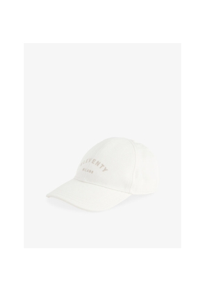 Mens Eleventy Embroidered-Logo Cotton Cap