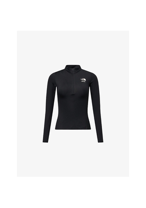 Womens The North Face x Skims Refina Stretch-Woven Long-Sleeve Top