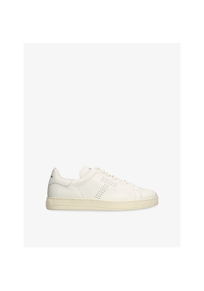 Mens Tom Ford Warwick Leather Trainers