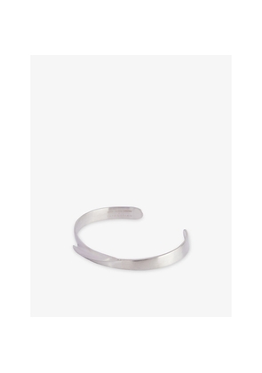 Mens Tateossian Tyne Stainless Steel Bangle