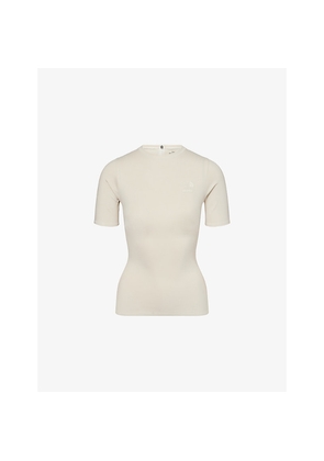 Womens The North Face x Skims Flared Stretch-Woven Top