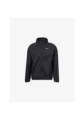 Mens Nike Stride Hooded Shell Jacket