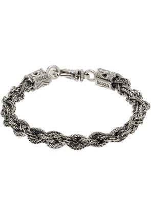 Emanuele Bicocchi Small Round Braid Bracelet