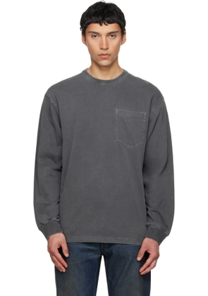 Carhartt Work In Progress Gray L/S Torion Pocket T-shirt