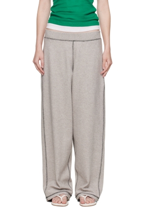 Baserange Gray Fold Sweatpants