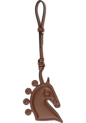 Max Mara Brown Horse Bag Charm