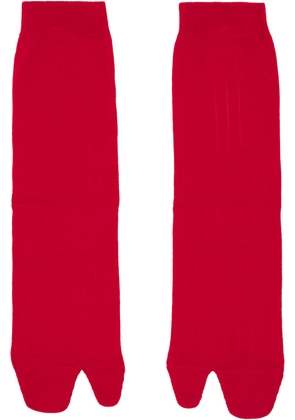 Maison Margiela Red Tabi Socks