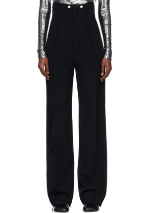 Maison Margiela Black Virgin Wool Trousers