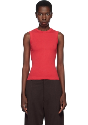 FLORE FLORE Red Esmé Tank Top