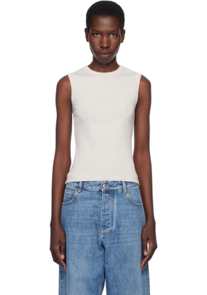 FLORE FLORE Gray Esmé Tank Top