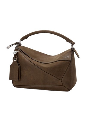 Small Featherlight Puzzle bag in grained nubuck