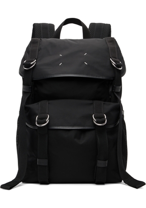 Maison Margiela Black High Tech Medium Backpack