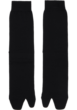Maison Margiela Black Tabi Socks