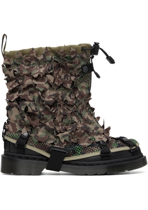 Dr. Martens Khaki Babylon Edition 1460 Pascal Gaitor Boots