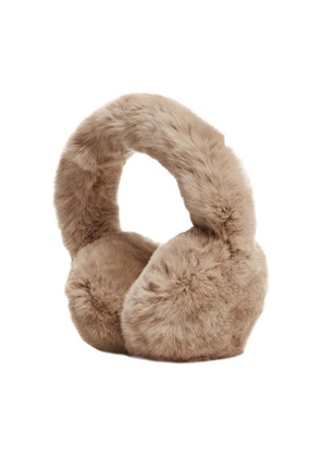 Rex rabbit fur earmuffs