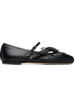Jimmy Choo Black Loli Ballerina Flats