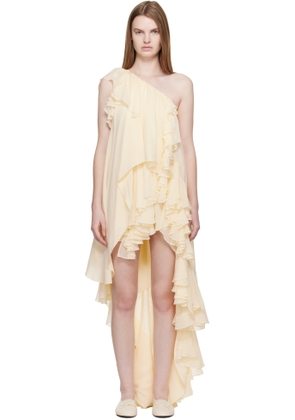 Collina Strada Yellow Violet Minidress