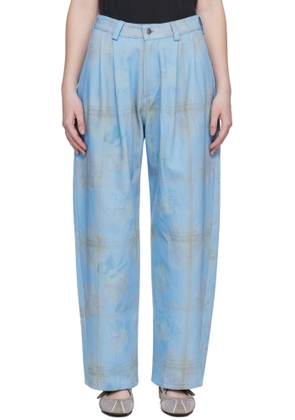Collina Strada Blue Catchfly Denim Trousers