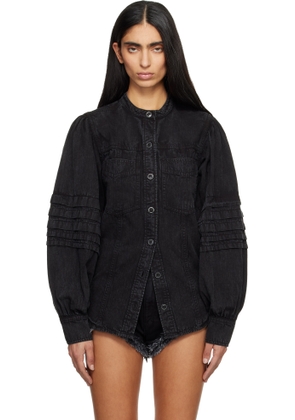 Isabel Marant Etoile Black Mileda Shirt