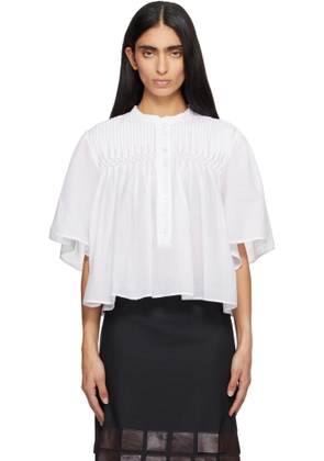 Isabel Marant Etoile White Destiny Blouse