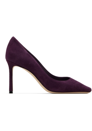 Jimmy Choo Purple Romy 85 Heels