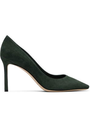 Jimmy Choo Green Romy 85 Heels