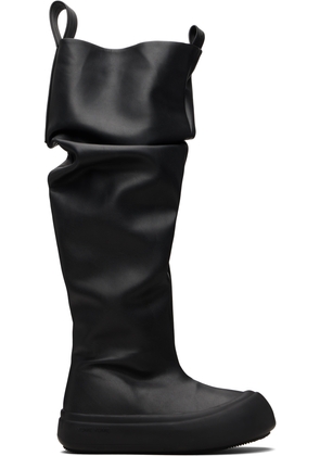 YUME YUME Black Fisherman Tall Boots