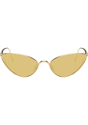 LOEWE Gold Shooting Star Sunglasses