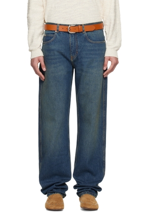 Isabel Marant Blue Lewys Jeans