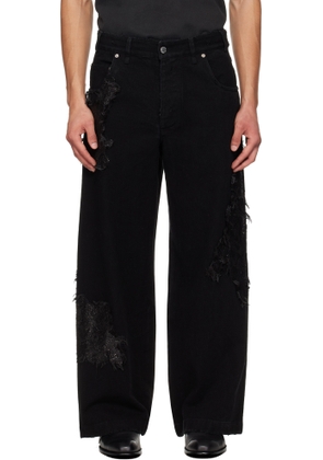 Song for the Mute Black TKL Edition Faded Jeans