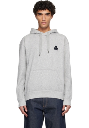 Isabel Marant Gray Matte Hoodie