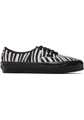 Vans Black & White Life Is Unfair Edition LX Authentic 44 Sneakers