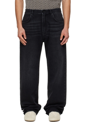 Balmain Black Loose Jeans