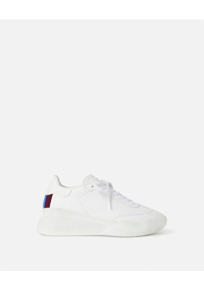 Stella McCartney - Loop Lace-up Sneakers, Woman, White, Size: 35