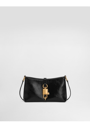 Dolce & Gabbana Lock Shoulder Bag In Calfskin - Woman Shoulder And Crossbody Bags Black Onesize