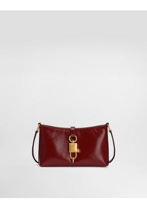 Dolce & Gabbana Lock Shoulder Bag In Calfskin - Woman Shoulder And Crossbody Bags Red Onesize