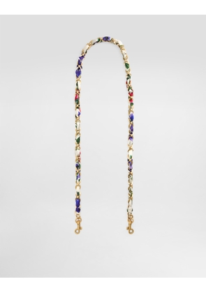 Dolce & Gabbana Bejeweled Chain Strap - Woman Print Onesize