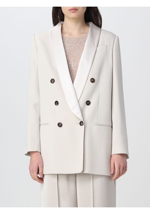Brunello Cucinelli blazer in viscose and linen blend
