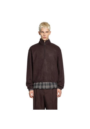Wool Half-Zip Sweatshirt