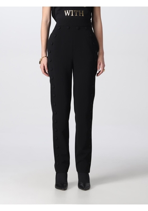 Pants MOSCHINO COUTURE Woman color Black