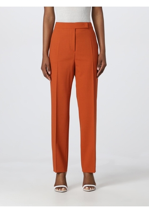 Pants MAX MARA Woman color Orange