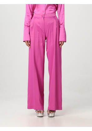 Pants PATRIZIA PEPE Woman color Strawberry