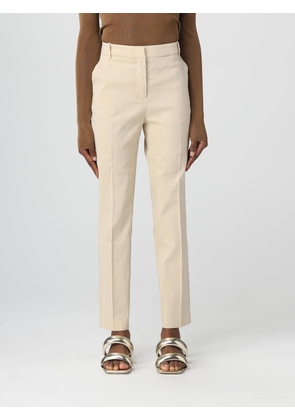 Pants PINKO Woman color Beige