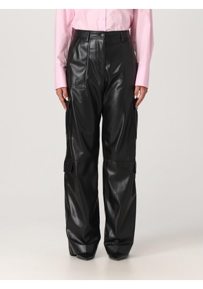 Msgm pants in synthetic leather