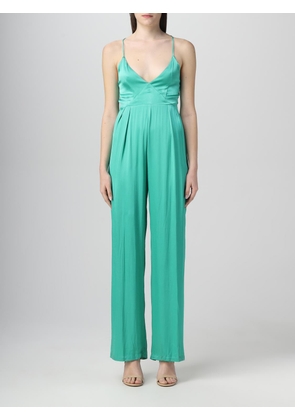 Dress WEILI ZHENG Woman color Green