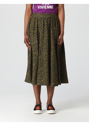 Skirt KENZO Woman color Military