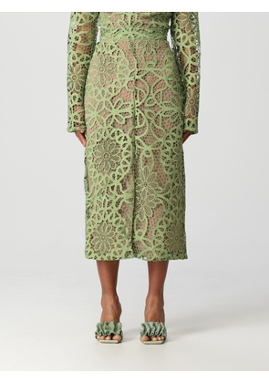 Skirt WEILI ZHENG Woman color Green