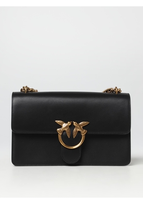Pinko Love One bag in leather with applied logo