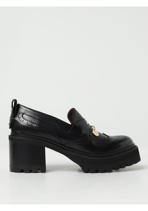 See By Chloé New Gaucho mocassins in leather with brogue pattern