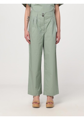 Pants WOOLRICH Woman color Sage